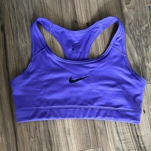 Nike Women's Vibrant Purple Sports Bra